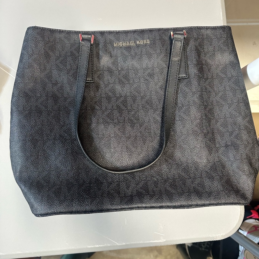 Michael Kors Signature Black Tote
